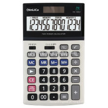 Calculadora ABS DS-130LV papelaria eco amigável